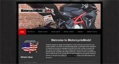 Desktop Screenshot of motorcyclemodz.com